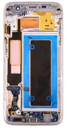 NBA001LCD005185 Samsung Galaxy S7 Edge G935A kék OEM LCD kijelző érintővel kerettel előlap (NBA001LCD005185)