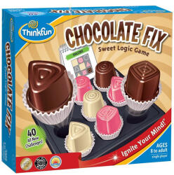 ThinkFun Chocolate Fix - Sudoku cu ciocolată, joc de societate cu instrucţiuni în lb. maghiară (97171)