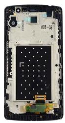  NBA001LCD005513 LG G4 Beat / G4 Mini fekete LCD kijelző érintővel kerettel előlap (NBA001LCD005513)