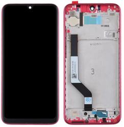 NBA001LCD005367 Xiaomi Redmi Note 7 / 7 Pro piros LCD kijelző érintővel kerettel előlap (NBA001LCD005367)