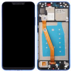  NBA001LCD005413 Huawei Nova 3i kék LCD kijelző érintővel kerettel előlap (NBA001LCD005413)