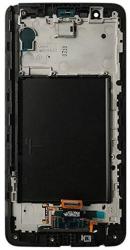  NBA001LCD005623 LG Stylus 2 K520 fekete LCD kijelző érintővel kerettel előlap (NBA001LCD005623)