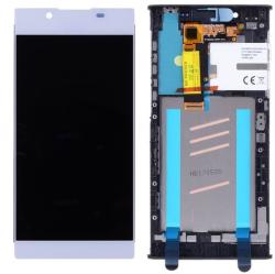 NBA001LCD005698 Sony Xperia L1 G3311 / G3312 / G3313 ezüst LCD kijelző érintővel kerettel előlap (NBA001LCD005698)