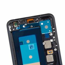 NBA001LCD005394 LG V40 ThinQ fekete LCD kijelző érintővel kerettel előlap (NBA001LCD005394)