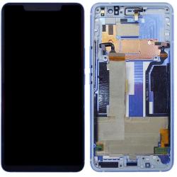 NBA001LCD005398 Xiaomi Mi 8 SE kék LCD kijelző érintővel kerettel előlap (NBA001LCD005398)