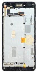  NBA001LCD005535 Asus PadFone Infinity A80 fekete LCD kijelző érintővel kerettel előlap (NBA001LCD005535)