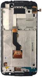  NBA001LCD005615 Alcatel One Touch Idol fekete LCD kijelző érintővel kerettel előlap (NBA001LCD005615)