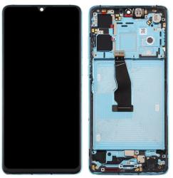 NBA001LCD005458 Huawei P30 kék LCD kijelző érintővel kerettel előlap (NBA001LCD005458)