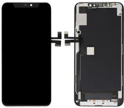  NBA001LCD005347 Apple iPhone 11 Pro Max Hard OLED kijelző érintővel fekete kerettel előlap (NBA001LCD005347)