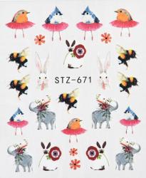  Állatos körömmatrica 8