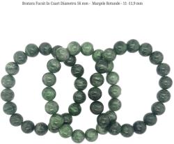  Bratara Fucsit In Cuart Diametru 56 mm - Margele Rotunde - 11 -11, 9 mm - concepttropic - 70,00 RON