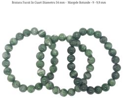  Bratara Fucsit In Cuart Diametru 54 mm - Margele Rotunde - 9 - 9, 9 mm - concepttropic - 54,00 RON