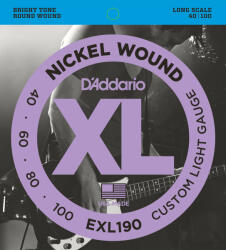 D'Addario EXL190 Corzi pentru chitare bas (EXL190)