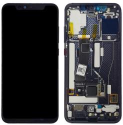 NBA001LCD005791 Xiaomi Mi 8 / 8 Explorer / Mi 8 Pro fekete LCD kijelző érintővel kerettel előlap (NBA001LCD005791)