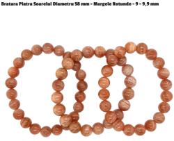  Bratara Piatra Soarelui Diametru 58 mm - Margele Rotunde - 9 - 9, 9 mm