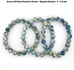  Bratara K2 Stone Diametru 60 mm - Margele Rotunde - 9 - 9, 9 mm