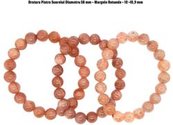  Bratara Piatra Soarelui Diametru 58 mm - Margele Rotunde - 10 -10, 9 mm