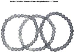  Bratara Cuart Aura Titan Diametru 56 mm - Margele Rotunde - 8 mm