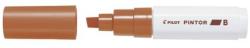 Pilot Marker cu vopsea Pilot Pintor B diverse culori 8 mm varf tesit maro (PSW-PT-BBN)