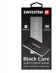 SWISSTEN Black Core Slim 10000 mAh (22013924)