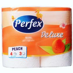 Perfex Boni Deluxe Peach 3 rétegű 4 db
