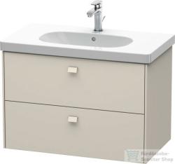 Duravit Brioso 82 cm-es alsó szekrény D-Code mosdóhoz, matt taupe színben BR414609191 ( BR41460 ) (BR414609191)