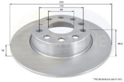 COMLINE Disc frana VW BEETLE Cabriolet (5C7) (2011 - 2016) COMLINE ADC1497