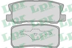 LPR Set placute frana, frana disc MITSUBISHI GRANDIS (NA) (2003 - 2016) LPR 05P954