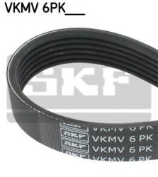 SKF Curea transmisie cu caneluri FORD FOCUS II (DA) (2004 - 2012) SKF VKMV 6PK976