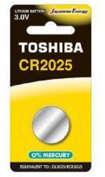 Toshiba Baterie TOSHIBA CR2025 Lithium 3V (CR2025 BP-1C) - sogest