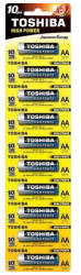Toshiba Baterie 1buc R6 TOSHIBA alkalina AA Hight Power (LR6GCP BPX10) - sogest