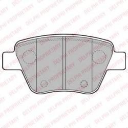 DELPHI Set placute frana, frana disc SEAT LEON (1P1) (2005 - 2012) DELPHI LP2178