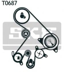 SKF Set curea de distributie TOYOTA COROLLA Wagon (E11) (1997 - 2001) SKF VKMA 91720