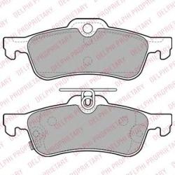 DELPHI Set placute frana, frana disc HONDA CIVIC IX Hatchback (FK) (2012 - 2016) DELPHI LP2007