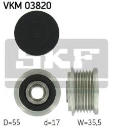SKF Fulie alternator MERCEDES E-CLASS (W211) (2002 - 2009) SKF VKM 03820
