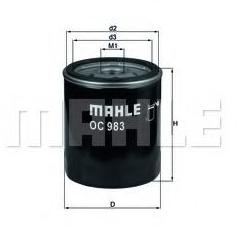 Mahle Original Filtru ulei ALFA ROMEO 146 (930) (1994 - 2001) MAHLE ORIGINAL OC 983