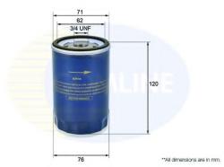 COMLINE Filtru ulei AUDI A6 (4B2, C5) (1997 - 2005) COMLINE EOF036