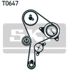 SKF Set pompa apa + curea dintata RENAULT LAGUNA II (BG0/1) (2001 - 2016) SKF VKMC 06129