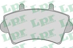 LPR Set placute frana, frana disc RENAULT MASTER II platou / sasiu (ED/HD/UD) (1998 - 2010) LPR 05P884