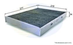 COMLINE Filtru polen / aer habitaclu VW TRANSPORTER V platou / sasiu (7JD, 7JE, 7JL, 7JY, 7JZ, 7FD) (2003 - 2016) COMLINE EKF163A