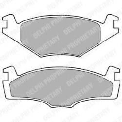 DELPHI Set placute frana, frana disc VW VENTO (1H2) (1991 - 1998) DELPHI LP421