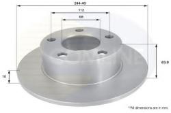 COMLINE Disc frana AUDI A6 Avant (4A, C4) (1994 - 1997) COMLINE ADC1427