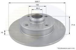 COMLINE Disc frana VW GOLF III (1H1) (1991 - 1998) COMLINE ADC1416