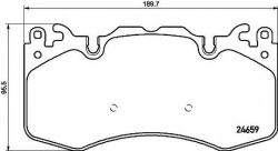 BREMBO Set placute frana, frana disc LAND ROVER RANGE ROVER III (LM) (2002 - 2012) BREMBO P 44 023