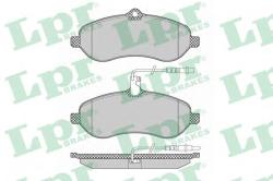 LPR Set placute frana, frana disc PEUGEOT EXPERT platou / sasiu (2007 - 2016) LPR 05P1348