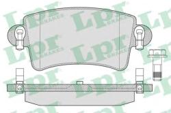 LPR Set placute frana, frana disc OPEL MOVANO platou / sasiu (U9, E9) (1998 - 2010) LPR 05P791