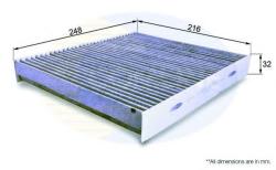 COMLINE Filtru polen / aer habitaclu SEAT CORDOBA (6L2) (2002 - 2009) COMLINE EKF122A