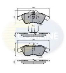 COMLINE Set placute frana, frana disc VW LT II platou / sasiu (2DC, 2DF, 2DG, 2DL, 2DM) (1996 - 2006) COMLINE CBP0212