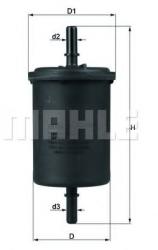 Mahle Original Filtru combustibil RENAULT SCENIC II (JM0/1) (2003 - 2009) MAHLE ORIGINAL KL 416/1