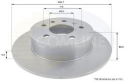 COMLINE Disc frana SAAB 9-3 (YS3D) (1998 - 2003) COMLINE ADC1122